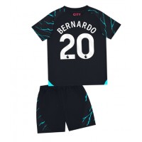 Manchester City Bernardo Silva #20 Replica Third Minikit 2023-24 Short Sleeve (+ pants)